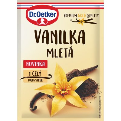 Dr. Oetker Vanilka mletá 5 g – Zbozi.Blesk.cz