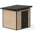 Upyard Strongbox XL vč. základů 203 x 203 cm hnědá – Hledejceny.cz