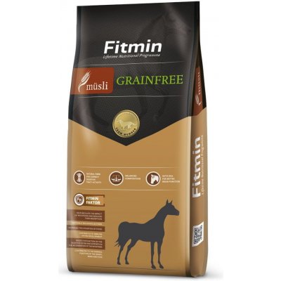 Fitmin horse MÜSLI GRAINFREE 20 kg – Zboží Mobilmania