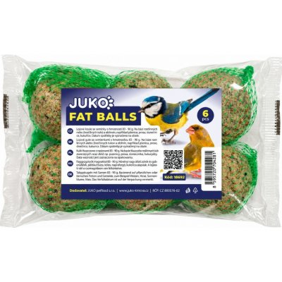 Juko Lojová koule se semínky síťka 90 g 6 ks – Hledejceny.cz