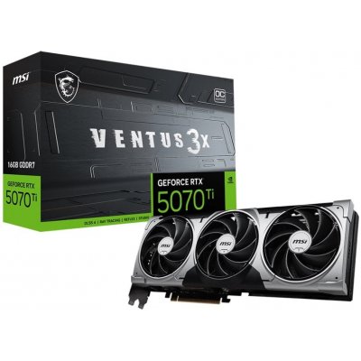 MSI GeForce RTX 5070 Ti 16G VENTUS 3X OC – Zboží Živě