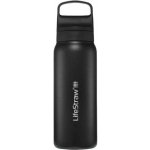 LifeStraw Go 2.0 Stainless Steel Black 0,65l – Zboží Mobilmania