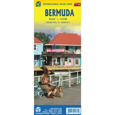 ITMB Publishing mapa Bermuda 1:14,5 t. ITM – Hledejceny.cz