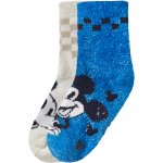Dětské ponožky 2 páry Mickey/bílá/modrá – Zboží Dáma