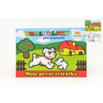 Teddies Omalovánky Moje první zvířátka 21x14,5cm MPZ – Zboží Mobilmania