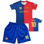 Numberoplus Premium dětský fotbalový dres Komplet FC Barcelona Lionel Messi 10 – Zboží Dáma