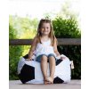 Sedací vak a pytel Atelier del Sofa Garden Bean Bag Football Kids Pouf - Black, White Black White