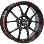 INTER ACTION PHOENIX 6,5x15 4x108 ET25 gloss black red – Hledejceny.cz