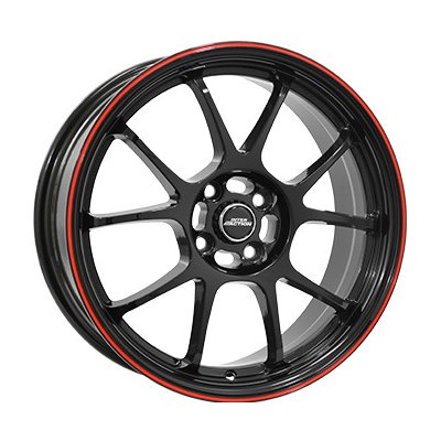 INTER ACTION PHOENIX 6,5x15 4x108 ET25 gloss black red – Hledejceny.cz
