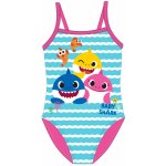 Dívčí plavky Baby Shark tyrkysová růžová – Sleviste.cz