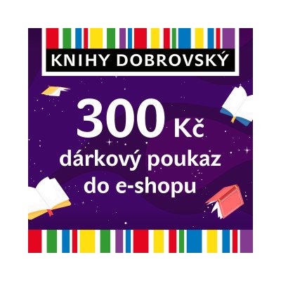 Knihomolská e-shopová dárková poukázka 300 Kč – Sleviste.cz