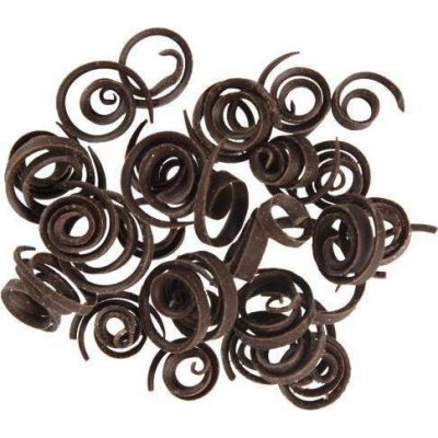 Čokoládová dekorace Frizz spirálky tmavé (70 g) - dortis – Sleviste.cz