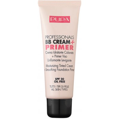 Pupa BB Cream+Primer hydratační BB pleťový krém s SPF20 002 Sand 50 ml – Zboží Dáma
