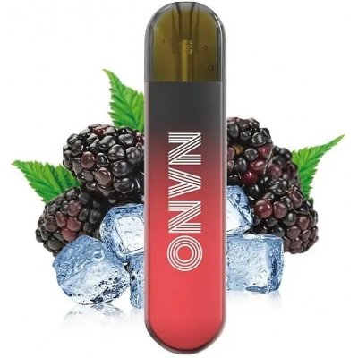 Lio Nano PRO Blackberries Ice 16 mg 600 potáhnutí – Hledejceny.cz
