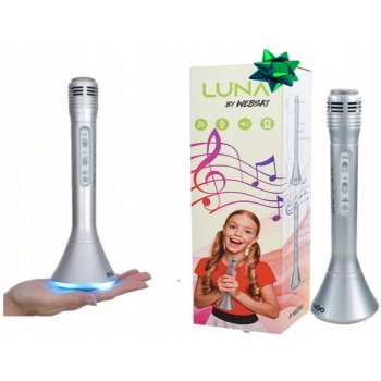 UGO Karaoke Bluetooth Microphone Silver