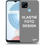 Pouzdro Picasee silikonové Realme C21 - Vlastní design/motiv čiré – Zboží Živě