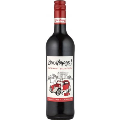 Bon Voyage Cabernet Sauvignon 0% 0,75 l (holá láhev) – Zboží Mobilmania