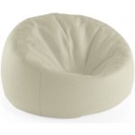 Sablio sedací vak Cocoon bílá slonová kost 75 x 45 x 35 cm – Sleviste.cz