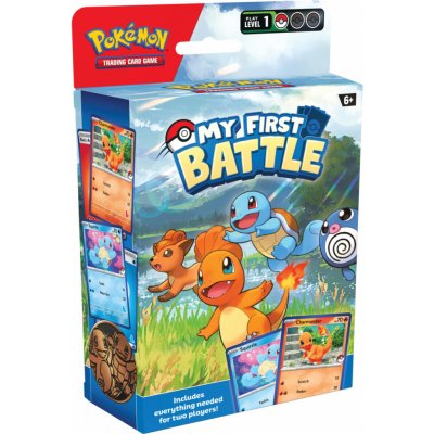 Pokémon TCG My First Battle - Charmander vs Squirtle – Hledejceny.cz