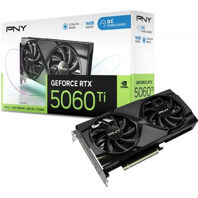 PNY GeForce RTX 5060 Ti OC 16GB GDDR7 VCG5060T16DFXPB1-O – Hledejceny.cz