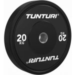 TUNTURI Kotouč pogumovaný Bumper Plate Platinum 20 kg 50 mm – Zboží Dáma