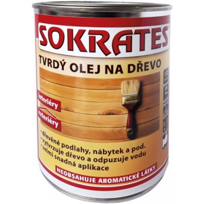 Sokrates Plus Tvrdý olej na dřevo 2 l čirý – Hledejceny.cz