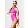 VFstyle dámské plavky dvoudílné Natali neonově růžové
