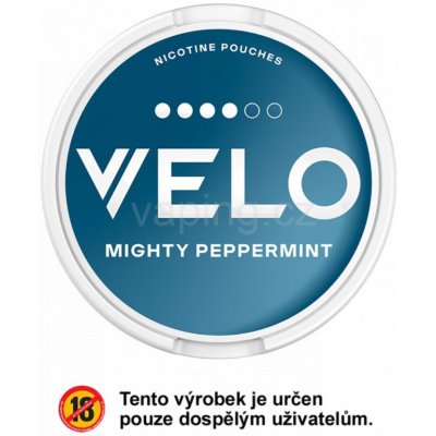 Velo Freezing Peppermint 10,9 mg Slim 20 sáčků – Sleviste.cz