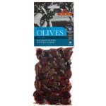 ILIDA Olivy černé kalamata s oregánem s peckou 150 g – Hledejceny.cz