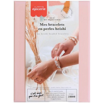 La Petite Epicerie Sada na výrobu náramku z Heishi Korálků – Hledejceny.cz