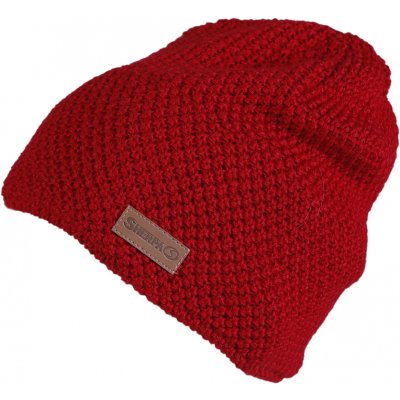 Sherpa čepice LEE merino red červená – Hledejceny.cz