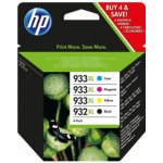 HP 932 originální inkoustová kazeta černá, azurová, purpurová, žlutá 6ZC71AE – Sleviste.cz