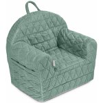 ALBERO MIO Dětské křeslo Velvet zelená – Zbozi.Blesk.cz