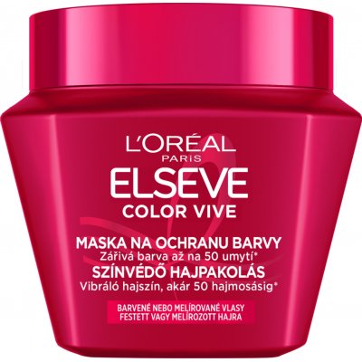 L'Oréal Elséve Color Vive ochranná maska na barvené vlasy 300 ml – Sleviste.cz