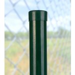 Sloupek kulatý zelený. Průměr 48mm. Délka 200cm – Zboží Mobilmania