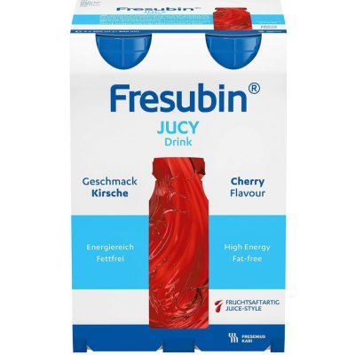 FRESUBIN JUCY DRINK PŘÍCHUŤ VIŠŇOVÁ POR SOL 4X200ML – Hledejceny.cz