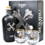 Bumbu XO 18y 40% 0,7 l (dárkové balení 2 sklenice) – Zboží Dáma