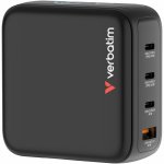 Verbatim Mini GaN 3× PD 140 W, 1× QC 3.0 – Zboží Mobilmania
