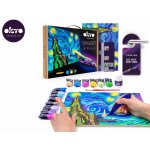 WIKY OKTO SENSOTY ART výtvarná sada ”Hvědná noc” 30x40 cm – Zboží Mobilmania