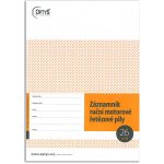 Optys 1235 Záznamník ruční motorové pily A4 nepropisující 26 listů – Zboží Dáma