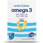 Arctic Blue Omega 3 v blistrech 60 kapslí 500 mg DHA a 800 mg EPA původ Aljaška – Hledejceny.cz