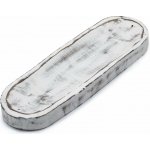 Ancient Wisdom Velký oválný podstavec na vonné tyčinky 30 × 10 cm Whitewash – Hledejceny.cz