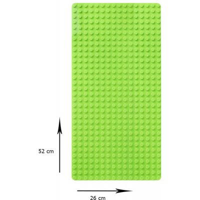 Feelo Podložka na stavění pro velké kostky 52 × 26 cm – Zboží Mobilmania