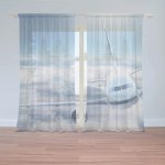 Záclony Letadlo v oblacích: 2 ks - 150x250 cm - Sablio – Hledejceny.cz