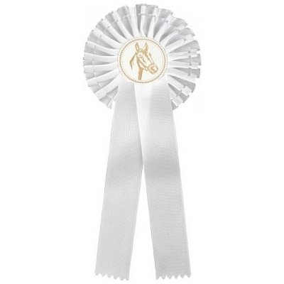 Kokarda dvouřadá K2 bílá – Zboží Dáma
