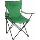 Skládací kempingová židle zelená , P1512