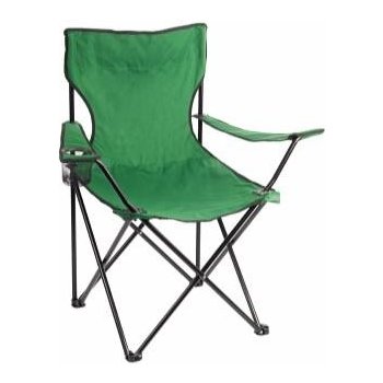 Skládací kempingová židle zelená , P1512