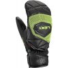 Dětské rukavice Leki WCR Coach 3D Junior Mitt - black/ice lemon