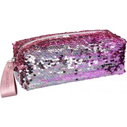 Top Model kosmetická taška Růžová s měnícími flitry