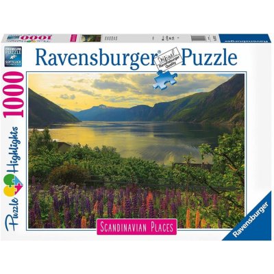 RAVENSBURGER Fjord v Norsku 1000 dílků